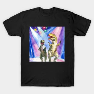 T-Rex Couple Dancing T-Shirt